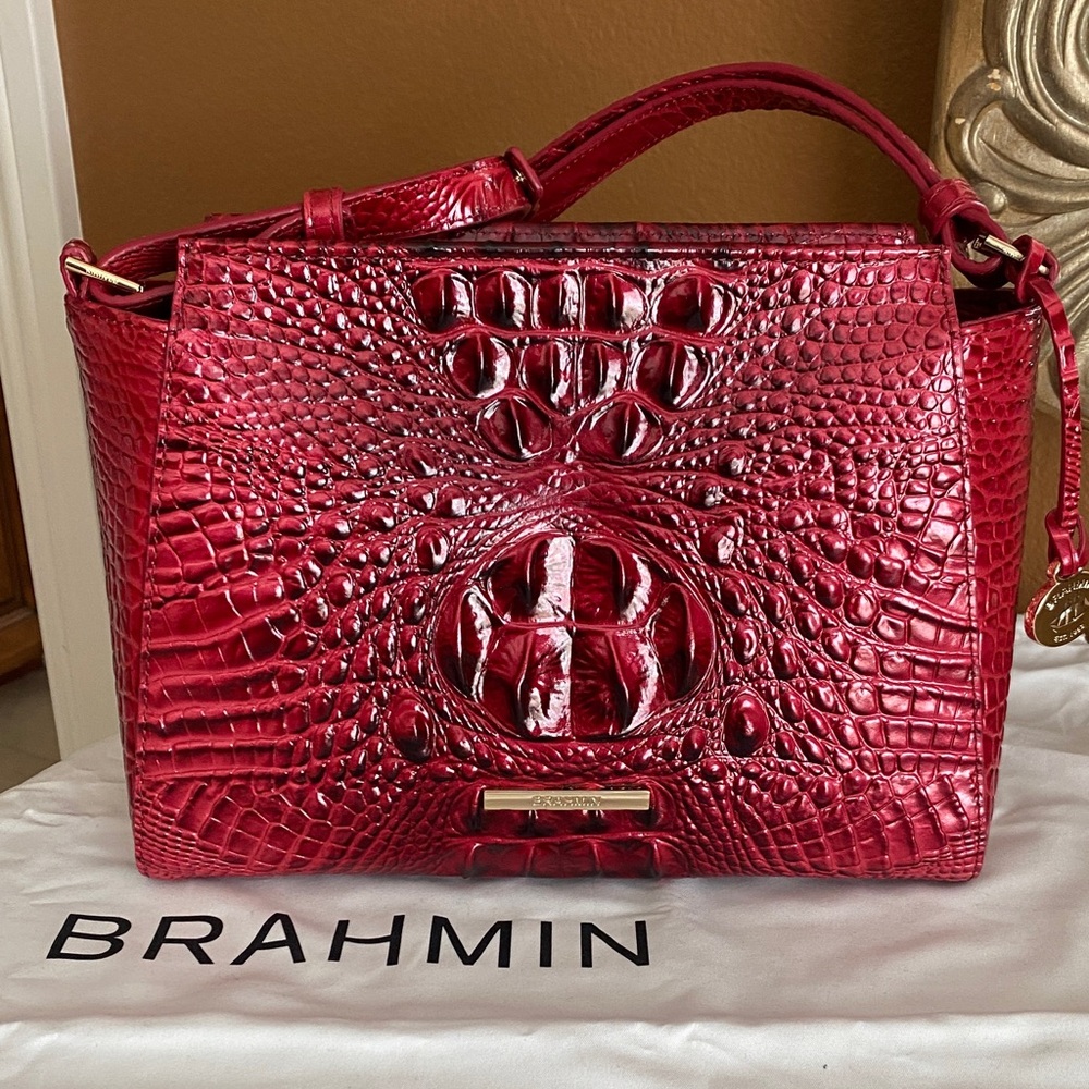 Brahmin EUC Hillary in maybe merlot.